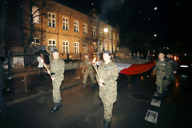 Uroczystość patriotyczna "Olkuszanie dla Niepodległej"